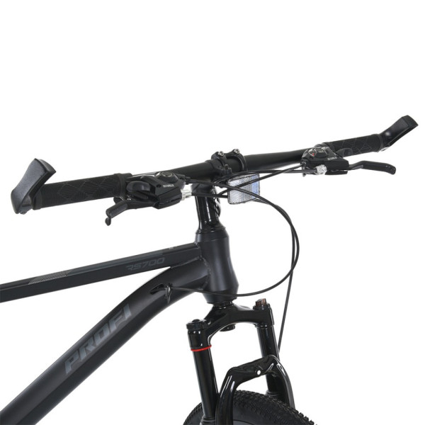 Велосипед SKD75 MTB 2605-1, 26 дюймів, сталева рама 16 Sunrun 24SP чорний (MTB 2605-1)