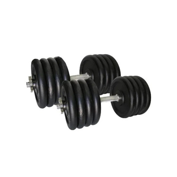 Гантелі складальні литі Home 2 шт по 42 кг TI-968-745-42-1-2 (TI-968-745-42-1-2)