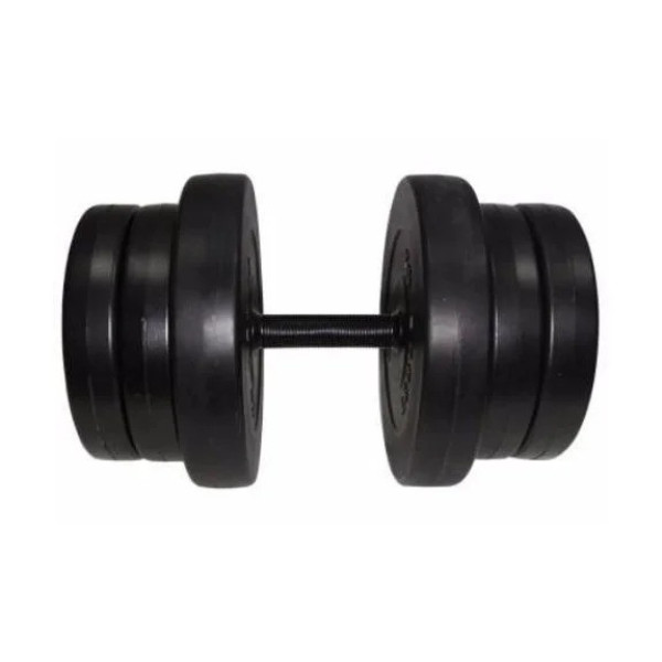 Гантель складальна композитна в пластиковій оболонці Rock pro 20,5 кг NE-PL-G-020 (NE-PL-G-020)