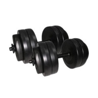 Гантелі складальні композитні в пластиковій оболонці Rock Pro 2 шт по 13 кг NE-PL-G-013-2 (NE-PL-G-013-2)