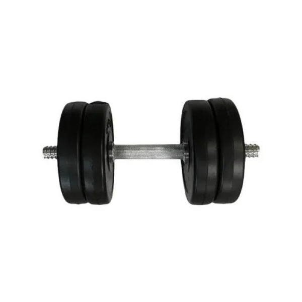 Гантель складальна композитна в пластиковій оболонці Rock Pro-R 11,5 кг NE-PL-R-011 (NE-PL-R-011)