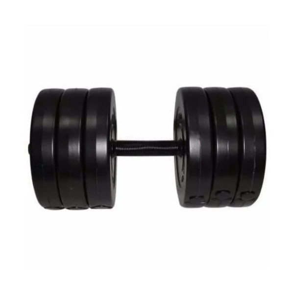 Гантель складальна композитна в пластиковій оболонці Rock pro 15,5 кг NE-PL-G-015 (NE-PL-G-015)