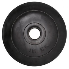 Диск гантельний композитний в пластиковій оболонці Rock Pro NE-PL-D-10 10 кг (NE-PL-D-10)