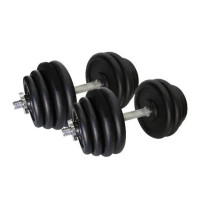 Гантелі складальні литі Home 2 шт по 31,5 кг TI-968-745-31-1-2 (TI-968-745-31-1-2)