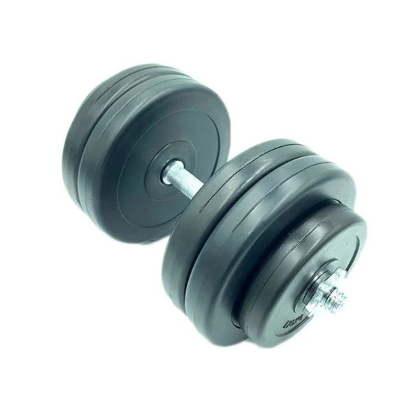 Гантель складальна композитна в пластиковій оболонці Rock Pro-R 14,5 кг NE-PL-R-014 (NE-PL-R-014)