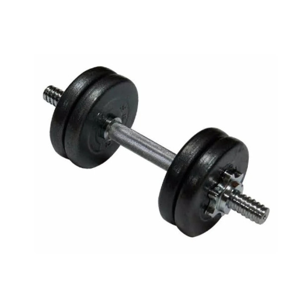 Гантель складальна лита 1шт 10 кг TI-968-747 (TI-968-747)