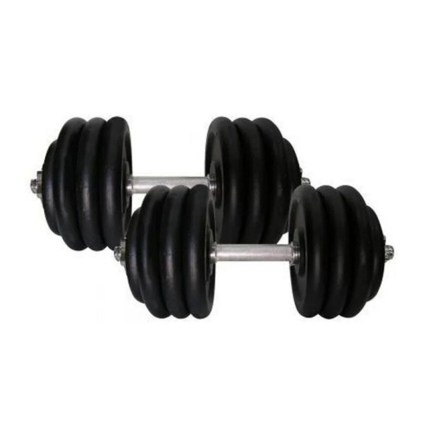 Гантелі складальні литі Home 2 шт по 36 кг TI-968-745-36-1-2 (TI-968-745-36-1-2)