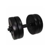 Гантель складальна композитна в пластиковій оболонці Rock pro 10,5 кг NE-PL-G-010 (NE-PL-G-010)