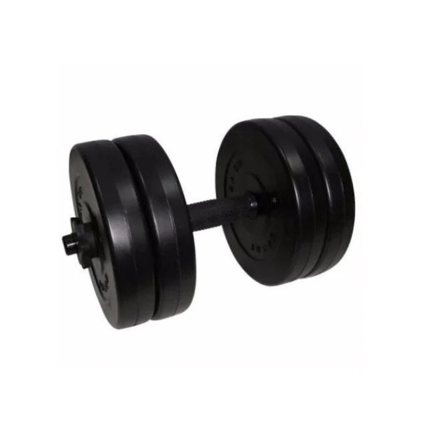 Гантель складальна композитна в пластиковій оболонці Rock pro 10,5 кг NE-PL-G-010 (NE-PL-G-010)