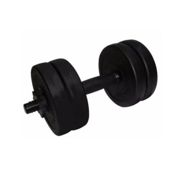 Гантель складальна композитна в пластиковій оболонці Rock pro 5,5 кг NE-PL-G-005 (NE-PL-G-005)