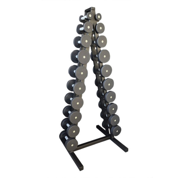 Гантельний ряд зі стійкою Profi NE-PS-222-022 від 1 кг до 10 кг (NE-PS-222-022)