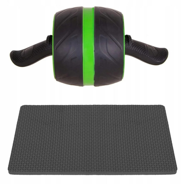 Ролик-колесо для преса AB Wheel Springos FA5010 зелений, з поворотним механізмом (FA5010)