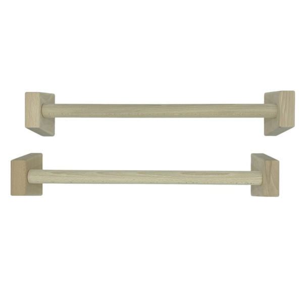 Паралетси, упори для віджимання дерев'яні Wood Gym Push Up NE-WD-60 з бука 50 см 2 шт (NE-WD-60)