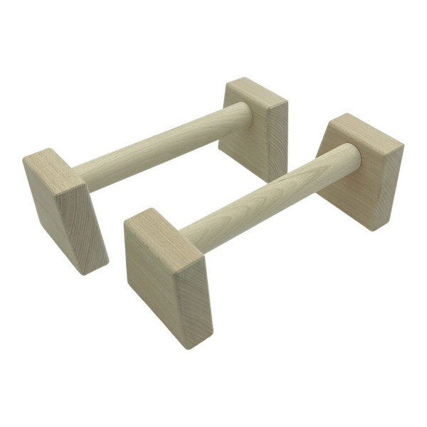 Паралетси, упори для віджимання дерев'яні Wood Gym Push Up NE-WD-30 з бука 30 см 2 шт (NE-WD-30)