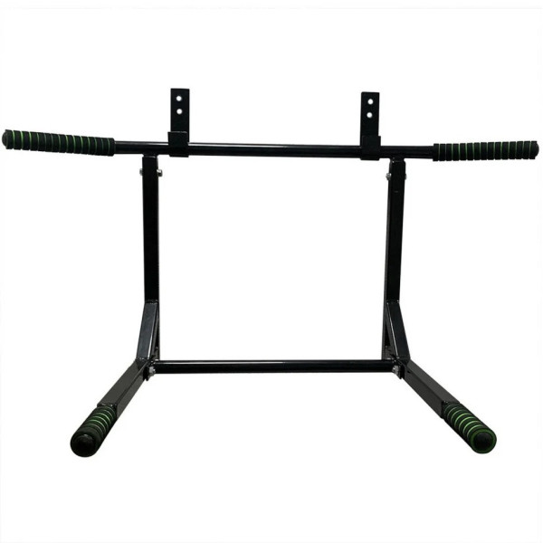 Турнік-бруси настінний "Iron" NE-TR-2B 2 в 1 з м'якими ручками чорний (NE-TR-2B)