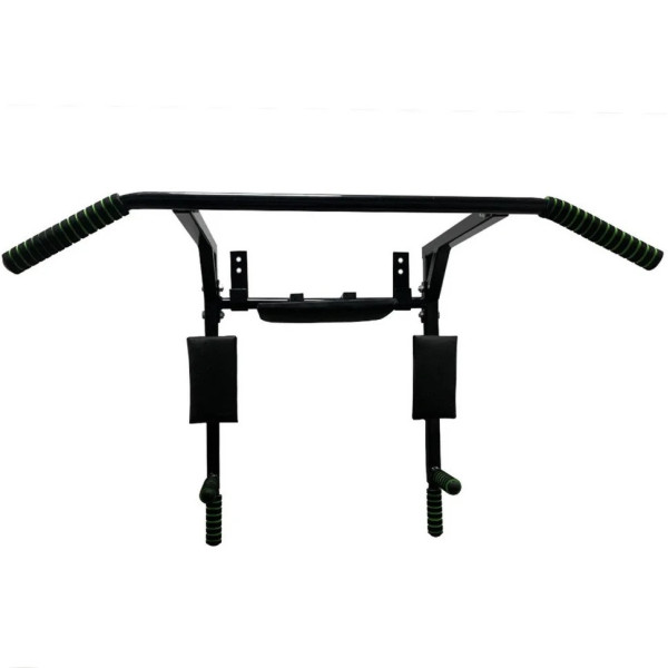 Турнік-бруси настінний "Iron" NE-TR-3B 3 в 1 з м'якими ручками чорний (NE-TR-3B)