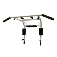 Турнік-бруси настінний Iron 4 в 1 з м'якими ручками білий NE-TR-4W (NE-TR-4W)