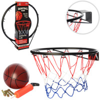 Баскетбольне кільце MR 0169 з кріпленням, м'ячем, насосом (MR 0169)