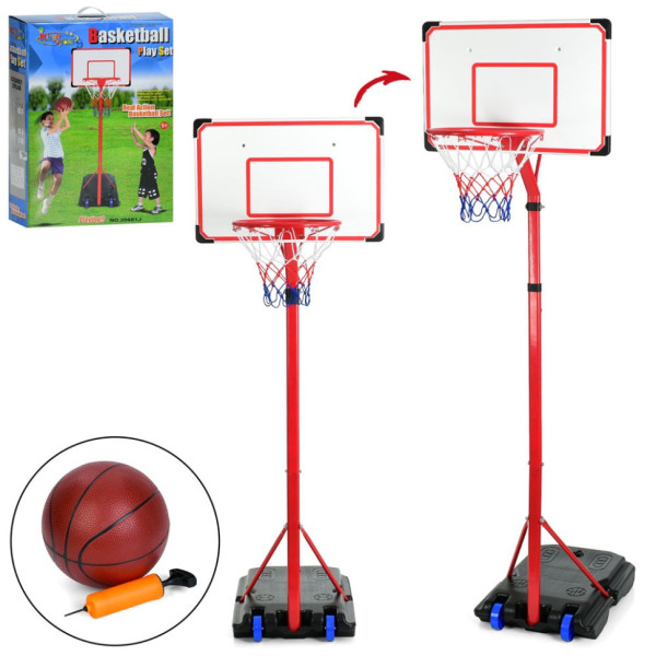 Дитяче баскетбольне кільце MR 1542 розмір 206-257 см (MR 1542)