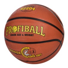 М'яч баскетбольний EN-S 2204 розмір 6, малюнок-друк, 520-540г, діаметр 22,6