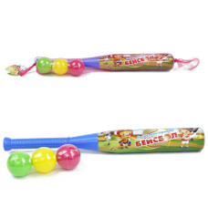 Дитячий ігровий набір для бейсболу 10130, 3 м'ячика і біта (10130)