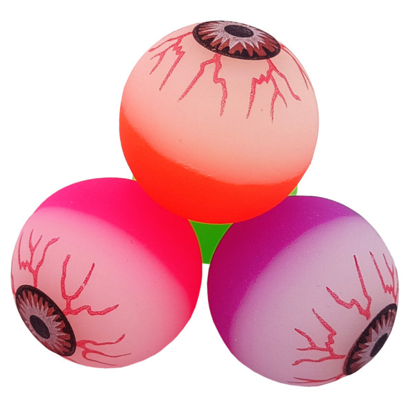 Мяч попрыгунчик "Глаз монстра" A414-1, 1 шт, в ассорти