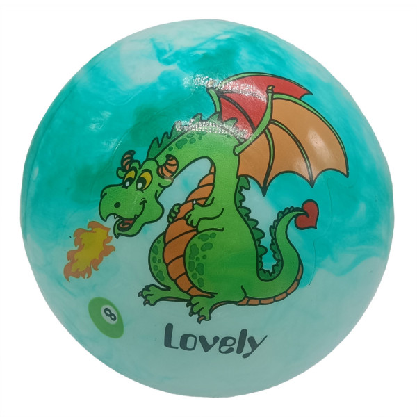 Мячик детский "Динозавр" RB2201 резиновый, 60 грамм