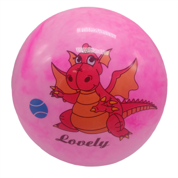 Мячик детский "Динозавр" RB2201 резиновый, 60 грамм