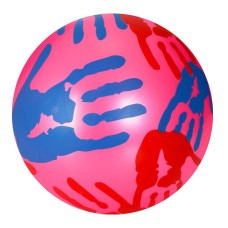 Мяч детский MS 3501, 9 дюймов, рисунок (ладошка), 60-65г,