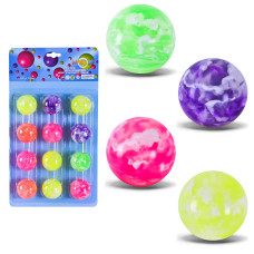 М'яч стрибун "Блискучий" PR2508 в наборі 12 штук (PR2508)