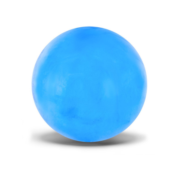 Детский резиновый мяч PB25119(Blue) голубой, 22 см, 70 грамм(PB25119(Blue))