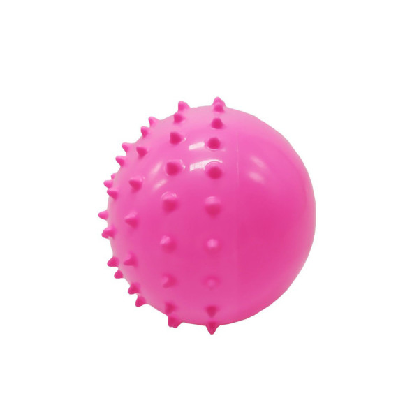 М'яч гумовий із шипами "Монстри" RB20305, 9", 60 грам Рожевий (RB20305(Pink))
