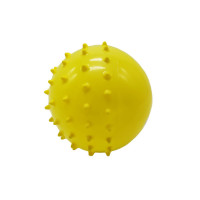 Мяч резиновый с шипами "Монстры" RB20305, 9", 60 грамм Желтый(RB20305(Yellow))