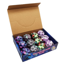 М'яч надстрибучий стрибун "MOON BALL" M2480 кольоровий 7 см, 1 шт (M2480)