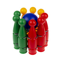 Ігровий набір для боулінгу "Павутинка 9" 1630, кеглі - 9 шт, куля (1630)