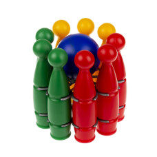 Ігровий набір для боулінгу "Павутинка 9" 1630, кеглі - 9 шт, куля (1630)