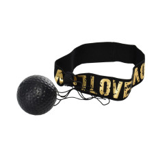 Тренажер для боксу "Fight Ball" MS 3258-1 фомовий Чорний (MS 3258-1(Black))