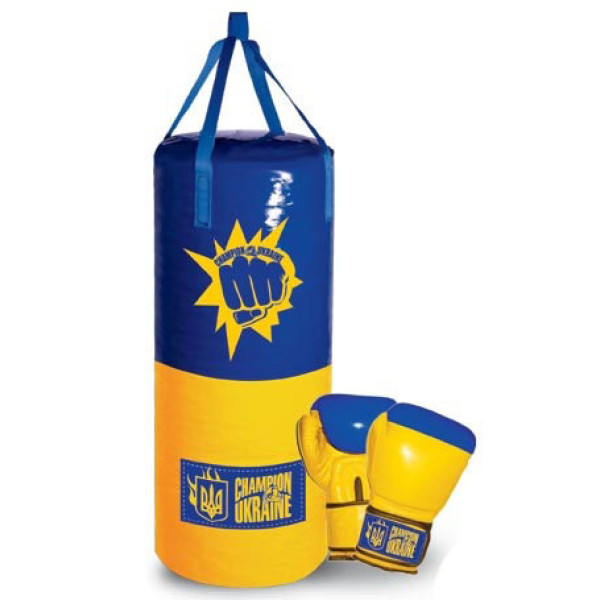 Дитячий боксерський набір МАЛ "Україна" (10) S-UA з рукавичками