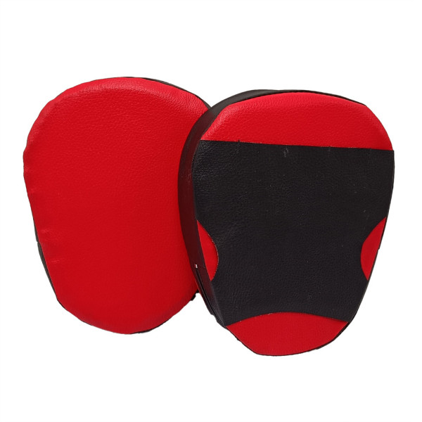Дитячі боксерські Лапи 2088, 2 штуки, чорно-червоні  (2088)