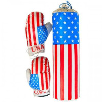 Дитячий боксерський набір "Америка" 0002DT СЕРЕДНІЙ (M-USA)