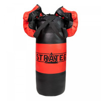 Боксерський набір "Червоно-чорний" Strateg 2076ST Великий (2076ST)