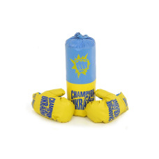 Дитячий боксерський набір Україна 0005DT ВЕЛ з рукавичками (L-UA)