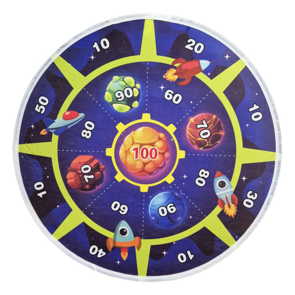 Детский дартс 3888-22A діаметр поля 72 см, підсвічування (3888-22A)