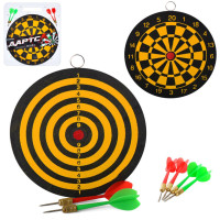 Дартс класичний MS 4220 дротики 4 шт, двосторонній (MS 4220)