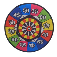 Дартс дитячий MR 1194 на липучці, м'ячики 2 шт, дротики 2 шт (MR 1194)