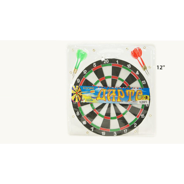 Дартс з дротиками 1 201 в комплекті 4 дротика (1201(279067))