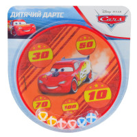Детский дартс "Тачки" Bambi LD1023 с шариками на липучке(LD1023)