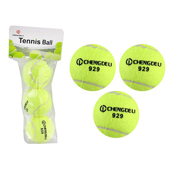 М'ячики для великого теннісу 929M, в наборі 3 штуки (929M)