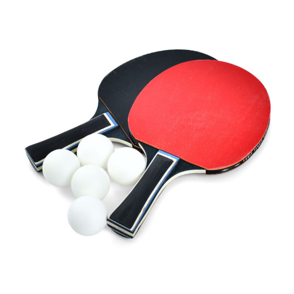 Ракетки для настільного тенісу MS 4594, 25 см, EVA, 5 м'ячів у наборі (MS 4594)