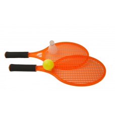 Дитячі ракетки для тенісу або бадмінтону M 5675 з м'ячиком і воланом